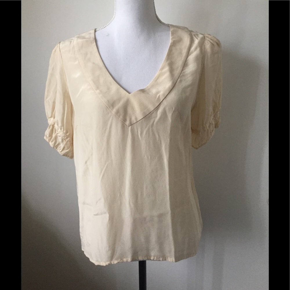 Forever 21 v neck blouse large